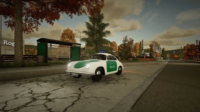 Porsche 356 A Coupe 1948 Police v1.0.0.0