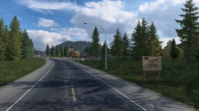 Road Connection Between Promods Canada and Alaska - North To The Future v6.2