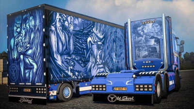 Scania Danger-Land R620 + Jumbo FCP Trailer v1.57