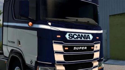 Scania NG S/R Complete Front Plate 1.57
