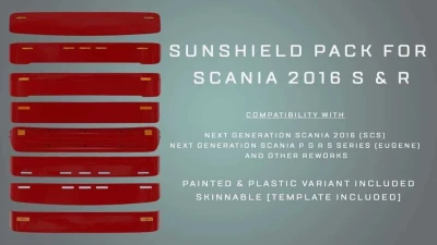 Scania NG S/R Sunshield Pack 1.57