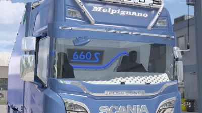 Scania S Italian Style Melpignano Interior v1.0