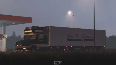 Scania T580 Klemmensen + Trailer v8.0 1.57