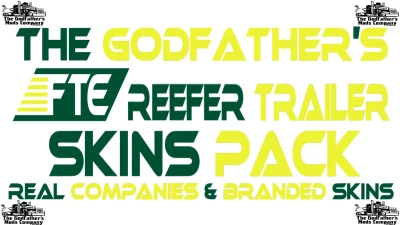 The Godfather's FTE Reefer Trailer Skins Pack v1.2