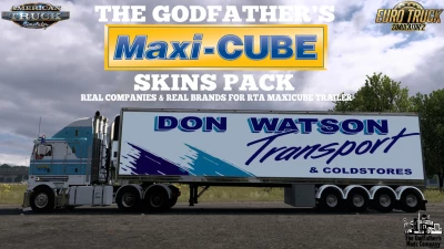 The Godfather's Maxicube Trailer Skins Pack v1.0