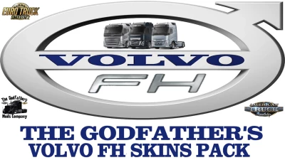 The Godfather's Volvo FH Skins Pack v1.0