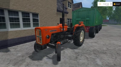 URSUS C 360 2WD NEW RED EXTRA HIT TRACTOR POLAND v1.1