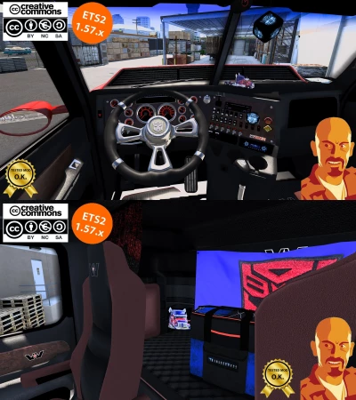 WESTERN STAR 5700XE OPTIMUS PRIME v1.0 ETS2 1.57.X