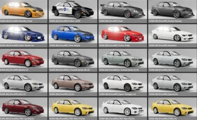 2000-2006 Lexus IS300/IS200/ Toyota Altezza v1.0