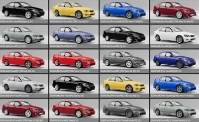 2000-2006 Lexus IS300/IS200/ Toyota Altezza v1.0