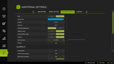 Additional Game Settings v1.0.0.1