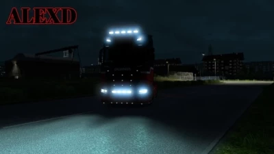 ALEXD FLARE AND 5500 LIGHTS FOR ALL TRUCKS v1.0