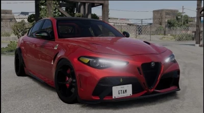 Alfa Romeo Guilia GTAM v1.0 0.34x