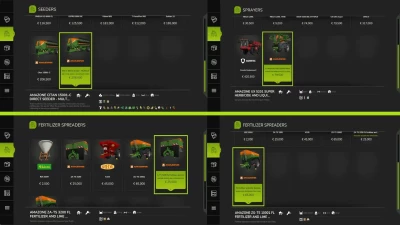 Amazone Seeder Spreaders Pack v1.1.0.1