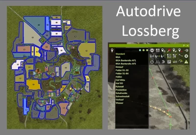Autodrive route network Lossberg v1.0.0.0