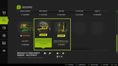 Bednar Combo System CS 5000 v1.0.0.0