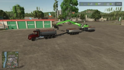 BM Volvo Truck and Pup Dump Trailer v2.0.0.0