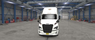 Cascadia RR Cab KLLM Skin White v1.0