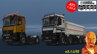 DAIMLER-M.B. AROCS AGRAR v3.1 ATS 1.53.x