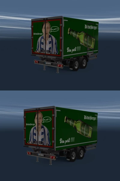 Dittschberger-Skin for DAF XD Rigid/Gastro and Trailers v1.0