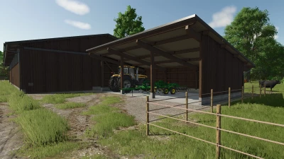 Farm Buildings With Dark Wood v1.0.0.0