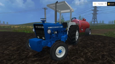 FORD 4600 2WD OLD BLUE BRAZILIAN TRACTOR V1.0.0.0