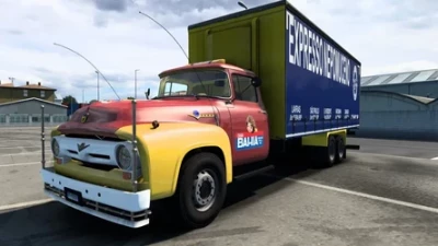 FORD F600 1951 ATS E ETS2 1.53
