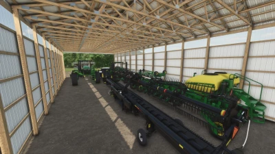 FS25 40x97 Open End Shed v1.0.0.0