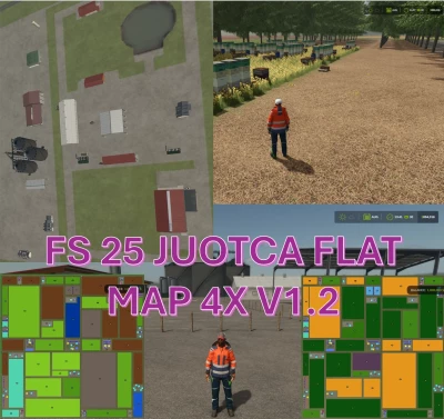 FS25 Juotca Flat Map 4X V1.2