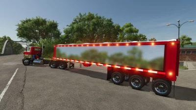 FS25 Lizard frameless end dump for pc V3.0