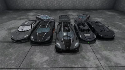High Quality Pack Koenigsegg BeamNG v1.0
