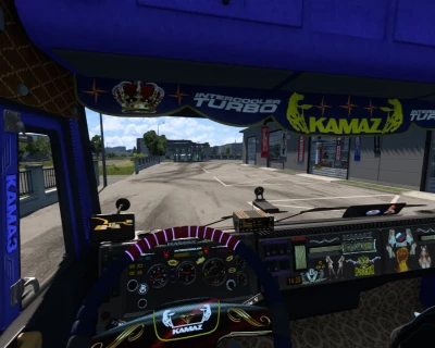 KamAZ 54-64-65 Zernovoz ETS2 1.50 - 1.53