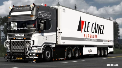 Ludwig Scania R620 V8 + Trailer v1.53