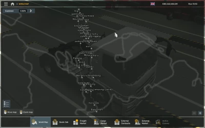 [MAP GABUNGAN v7.3.1] The Largest Indonesian Map For ETS2 1.47 to 1.53