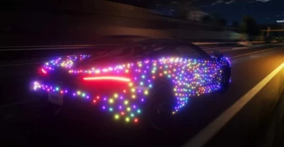 Mclaren 720S + Christmas Lights 0.34
