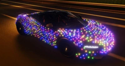 Mclaren 720S + Christmas Lights 0.34