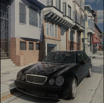 Mercedes Benz E W210 v1.0 0.34x