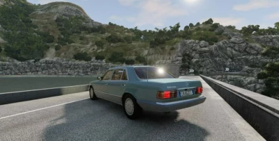 Mercedes Benz W126 0.34