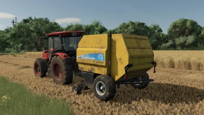 New Holland BR 6090 And Case RB 344 v1.0.0.0