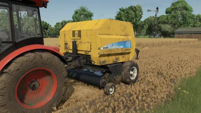 New Holland BR 6090 And Case RB 344 v1.0.0.0