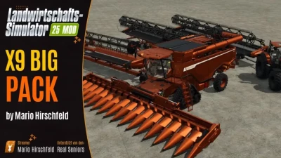 New Holland X9 PACK Hirschfeld Edition v1.1.0.0