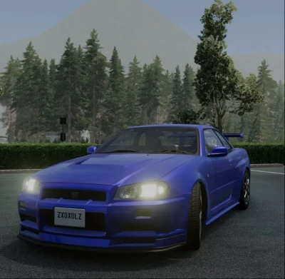 Nissan GTR R34 Skyline 0.34х