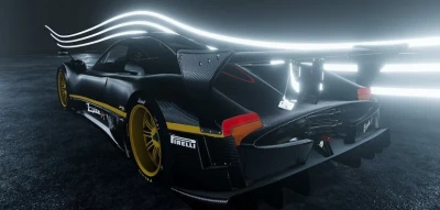 Pagani Zonda R Black 0.34