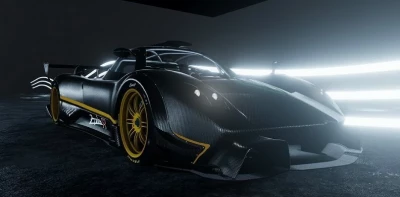 Pagani Zonda R Black 0.34