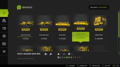 Ropa Tiger 6S Big Field Edition v1.0.0.0