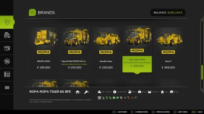 Ropa Tiger 6S Big Field Edition v1.0.0.0