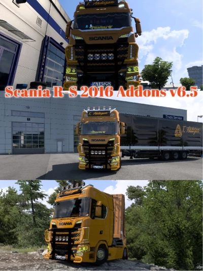 Scania R-S 2016 Addons v6.5 1.53