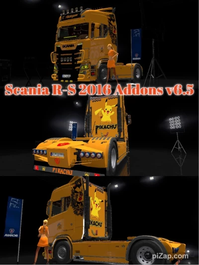 Scania R-S 2016 Addons v6.5 1.53