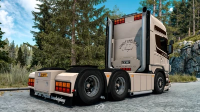 Scania R580 + Trailer Van der Heijden v5.0