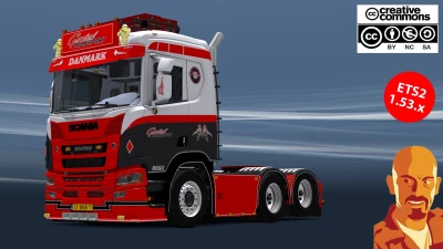 SCANIA R660 GOTTLIEB TRANSPORT v2.0 ETS2 1.53.x